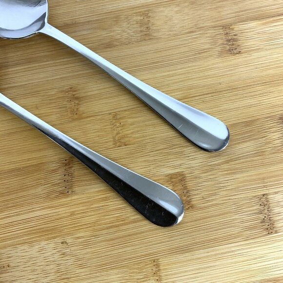 Cuisinart Annapolis 2 Place Oval Soup Spoons 18/10 Stainless Steel Flatware - Picture 3 of 4